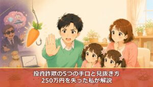 投資詐欺によくある5つの手口と見抜き方