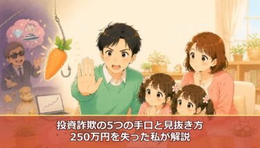 【実体験】投資詐欺によくある5つの手口と見抜き方｜250万円を失った私が解説