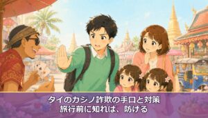タイ・バンコクのカジノ（トランプ賭博）詐欺の手口と対策