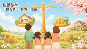 資産約8,900万円でも持ち家を買わない理由|転勤族が「賃貸×固定費最適化」で資産を作る戦略【2026年】