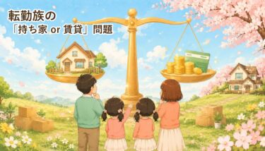 資産約8,900万円でも持ち家を買わない理由｜転勤族が「賃貸×固定費最適化」で資産を作る戦略【2026年】