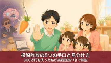 【実体験】投資詐欺の見分け方と5つの手口｜300万円を失った私が解説